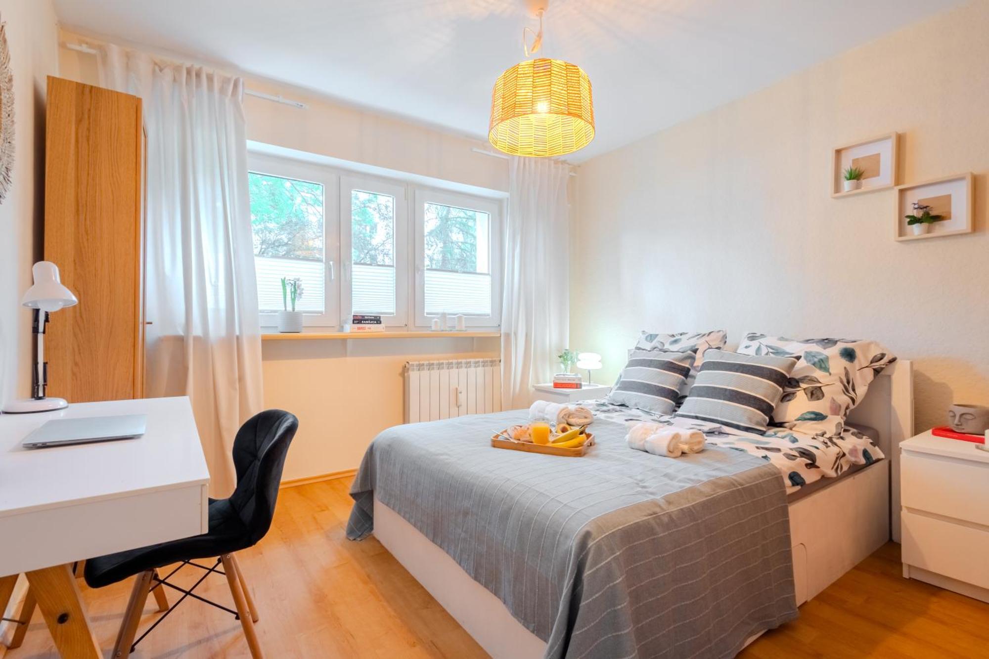 Rezydencja Filmowa- Wygodny Apartament 10 Min Od Lotniska I Centrum Lejlighed Warszawa Eksteriør billede